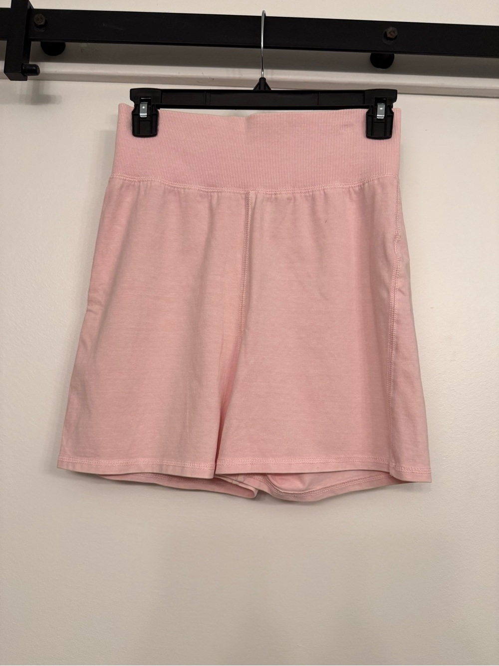 Zara Women's High-Waist Pink Lounge Shorts